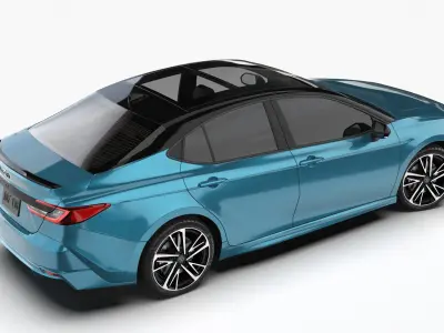 Toyota Camry Hybrid 2025 3D model buy