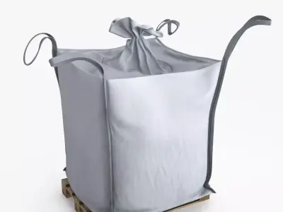 Bulk Bag v2 Low-poly 3D model