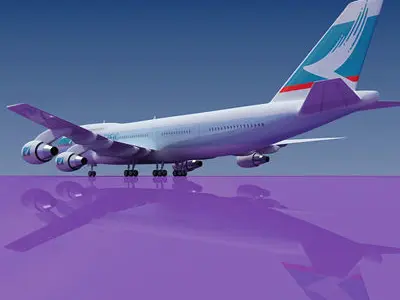 Cathay Pacific Boeing 3D model