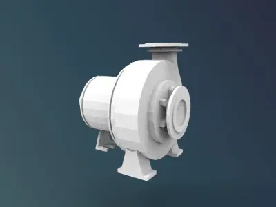 centrifugal pump 3D print model purchase