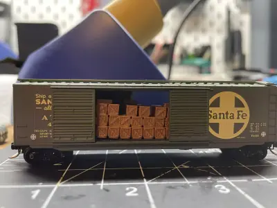 N Scale Freight Load for Boxcars Free 3D print model