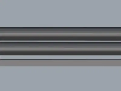 Plate Roller Machine 3D model