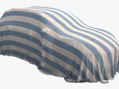 Car Cover Sedan &amp;amp; SUV Bundle 3D model