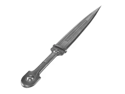 Dagger Ancient 2 3D model