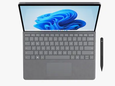 Microsoft Surface Pro 8 and Microsoft Surface Arc 3D model