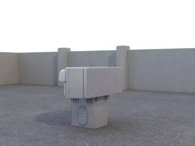 SLQ-32 Radar 3D model