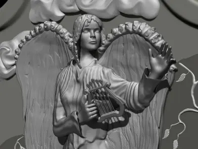 Angel Stella 3D model