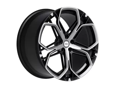 Xiaomi SU7 Two-Piece Forged Flower Pattern Wheels 3D model