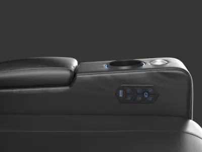 Detailed Theater Home Cinema Chair 3D model
