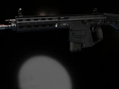 HK G56 Low-poly 3D model