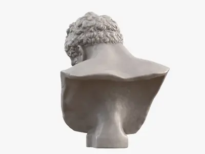 Hercules Farnese Bust 3D model