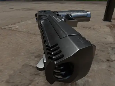 Desert Eagle 50AE 3D model