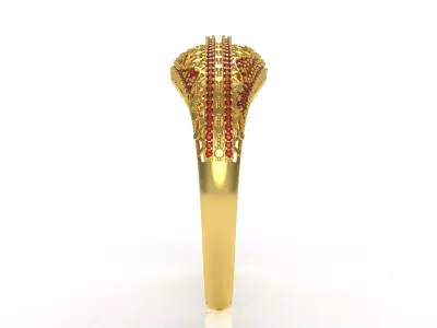 Art Deco Bracelet 46 3D print model