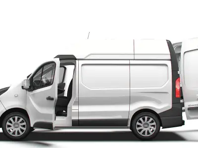 Opel Vivaro Van L1H2 HQInterior 2019 3D model