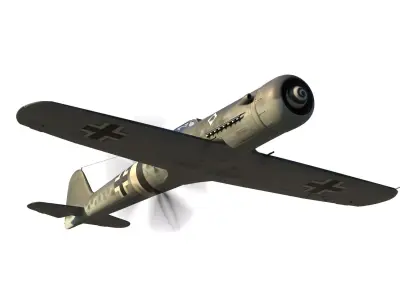 DB 609 Jager fighter 3D model