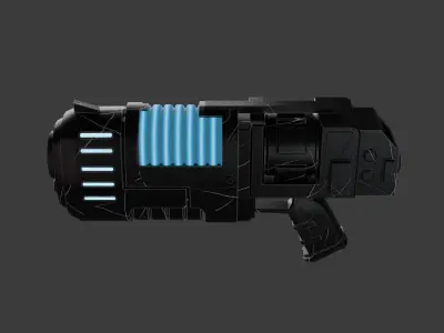 plasmagun warhammer40k 3D model