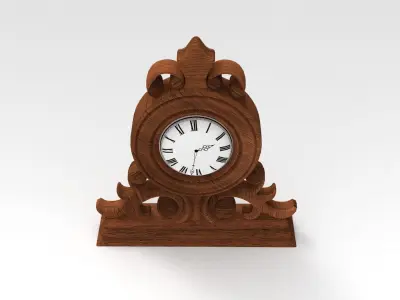 Mantle Clock 3D model
