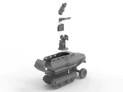 Cheese Stealer Cult - Gnawtread 3D print model