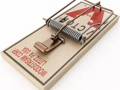 Mouse Trap 3D model