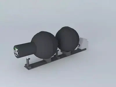 Transmission Bench Free 3D model