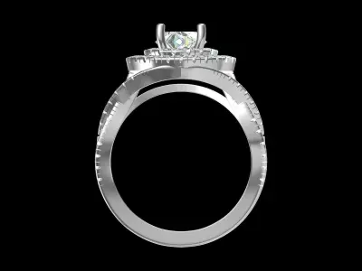 Wedding Ring  3D print model 263