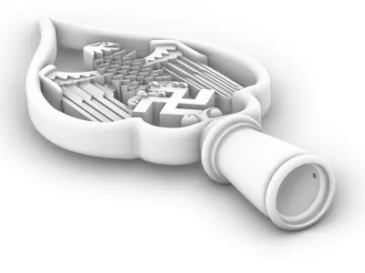 A Heer Fahnenspitze  3D print model