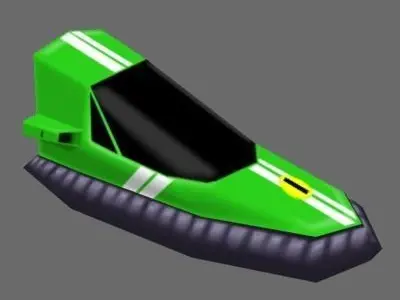 BHoverCraft hovercraft 3D model