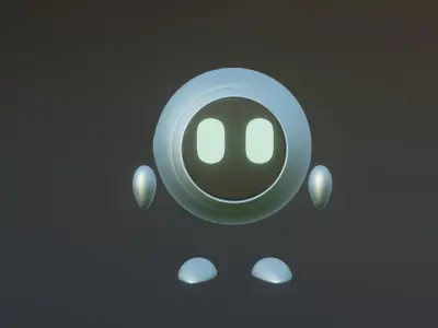 Robot  3D model 2