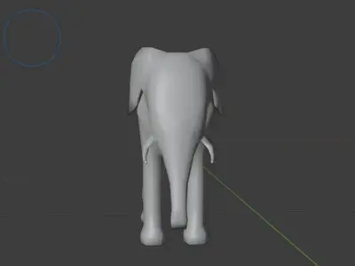 Elephant form 3D model