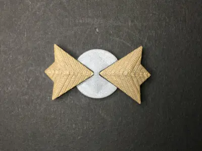 Star Trek TWoK Flag Rank Insignia 3D print model