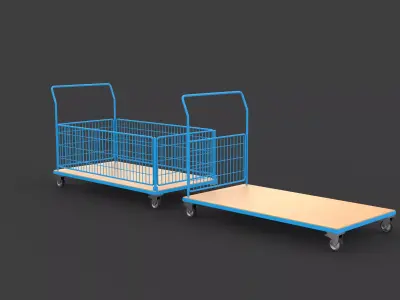 Handling Trolley 3D model