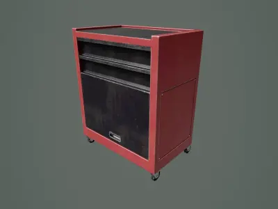 Tool Box 01 Low-poly 3D model purchase