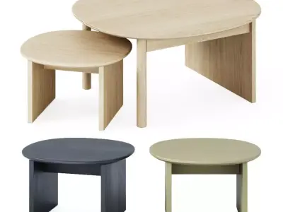 Sling Tables by Industrial Facility 3D model