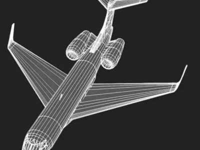 Gulf Stream Low-poly 3D model