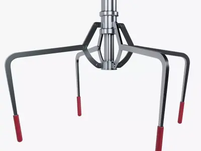 Metal Claw 17 with RIG 3D model