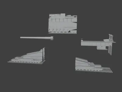 Cannon Dora ideal for print 3D model