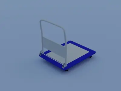 Muscles Cart 3D model