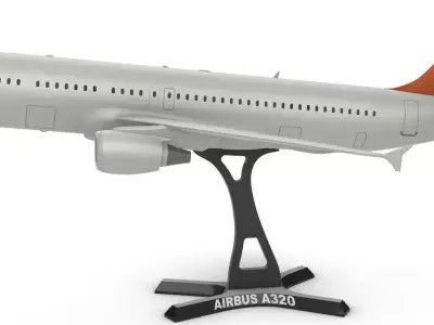 Airbus A 320  3D print model