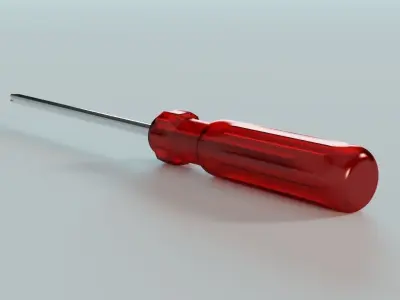 Phillips Screwdriver Low-poly 3D model purchase