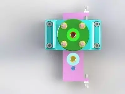 Presser mechanical device Free 3D model