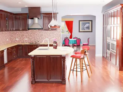 Kitchen The Classic 3D model