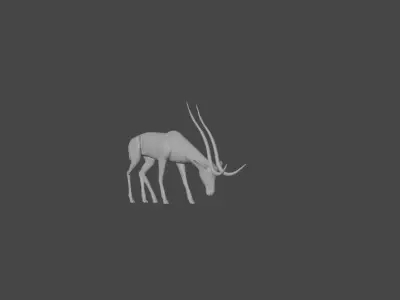 ROBOTIC DEER Free 3D model