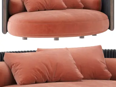 Bezier Cord Outdoor 3D model