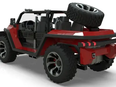 WildTruck Version 1 3D model