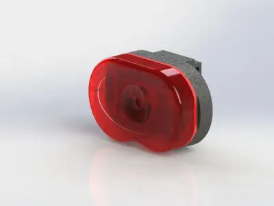 3D Model Bike Light  3D model