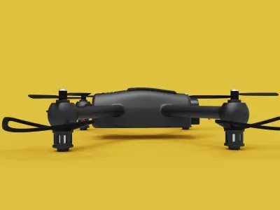 Black Drone 3D model
