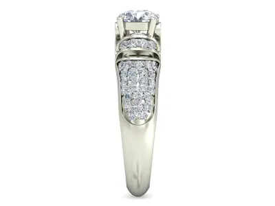 Wedding Ring  3D print model 108
