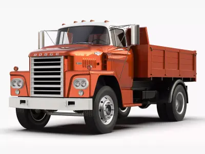 Dodge C600 1967 3D model