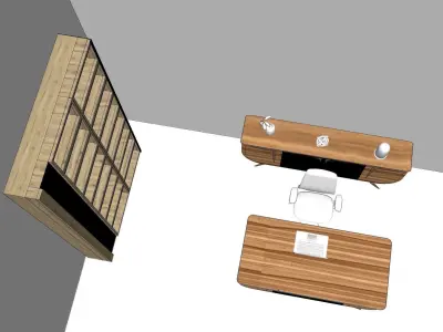 Table Shelf 3D model