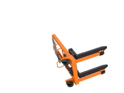  Manual Forklift Hand Pallet Loader 3D model